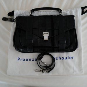 Rare Proenza Schouler Medium PS1 Exotic Stripe